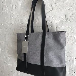 NWT Tweed and leather Everlane tote